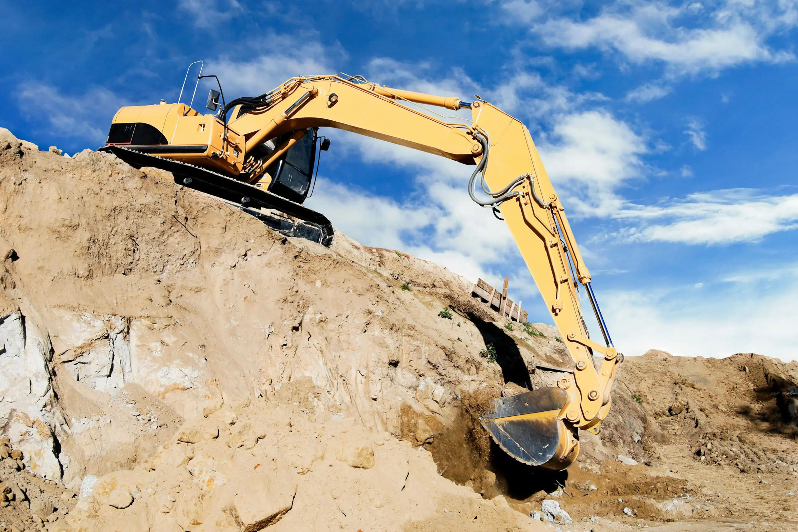 Excavators, Crawler excavators, Structural composition and classification