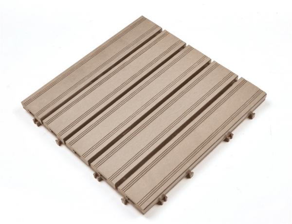 木塑户外地板地砖, MD-300x300x26mm