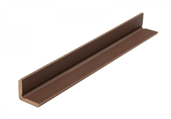 木塑产品配件: 木塑踢脚板/封边条/端盖用于复合材料木塑户外地板