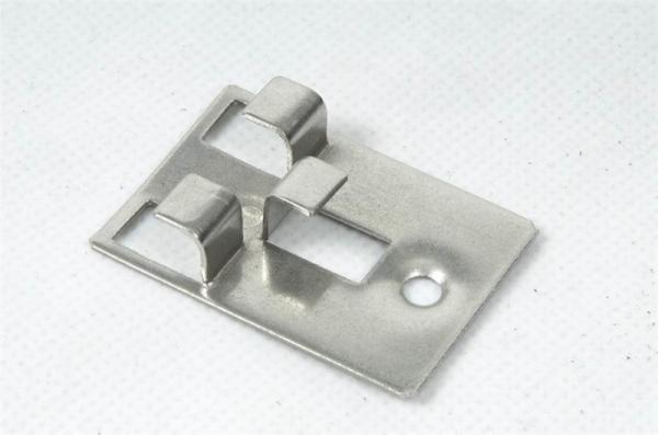 木塑配件不锈钢塑料地板夹, Stainless steel clip