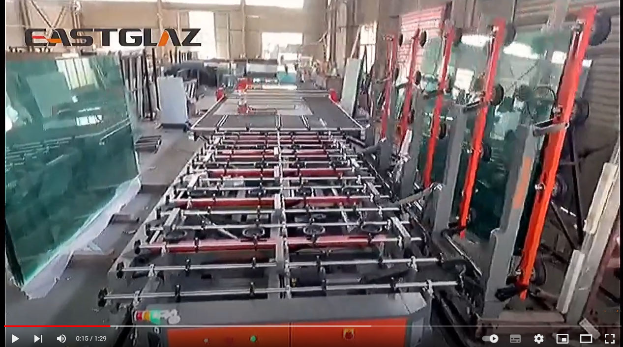 Video: Automatic Glass Cutting Machine, CNC Glass Cutting Table