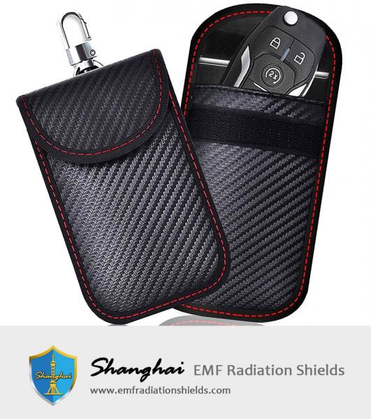 Faraday Key Fob Protector Faraday Bags Car Key Signal Blocking, Car Security Protection Pouch