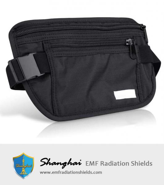 Faraday Money Belt Pilot Fanny Pack Signal Blocking, Secure Your Information, RFID Blocker