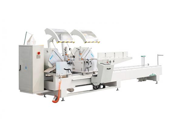 CNC Double-head Miter Precision Cutting Saw for Aluminum and PVC Profile