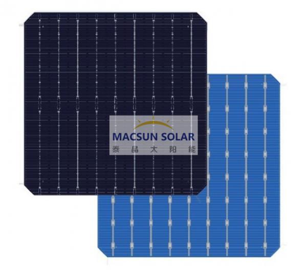 166mm P-Type Mono Bifacial Solar Cells