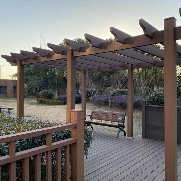 Hot Sale WPC Garden Pergola