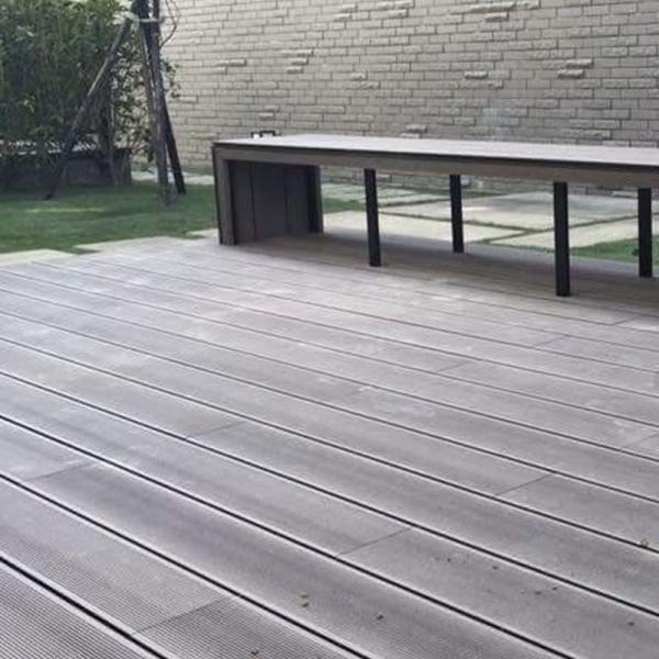 Popular WPC Solid Decking Flooring With Good Price