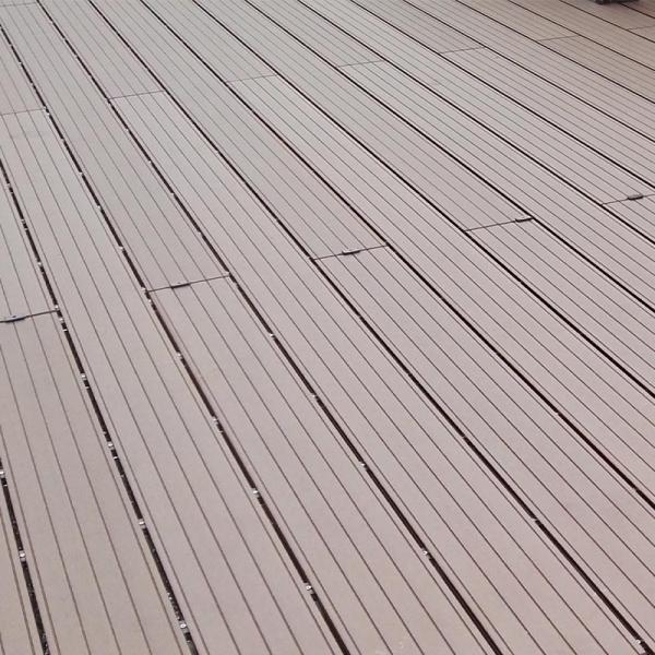 Waterproof Hollow Composite Outdoor Decking