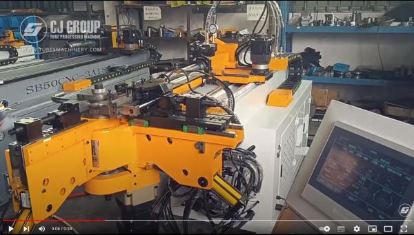 Video: CNC Mandrel Tube Bender, CNC Pipe Bending Machine